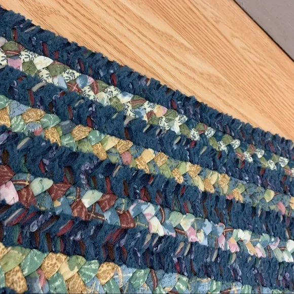 COPY - Braid Rug Amish handmade oval 3-5 feet rag rug